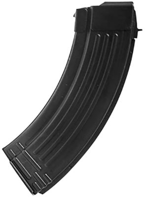 KCI USA INC 30 Round 7.62x39mm Magazine for AK-47/AKM Platform, Black, Steel