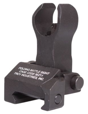 Troy Ind BattleSight Folding Front Sight for HK, Black Hardcoat Anodized, Tritium