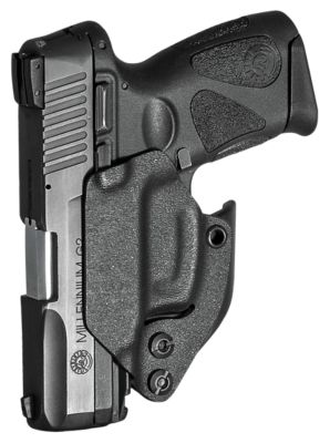 Mission First Tactical Minimalist IWB Holster for Taurus PT111/G2/G2C/G2S/G3/G3C, Ambidextrous, Black, Polymer
