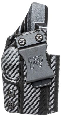 Rounded Gear Kydex IWB Holster for Glock 43, Right Hand, Black, Kydex