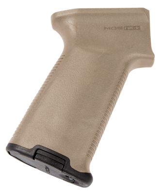 Magpul MOE+ Grip for AK-47, AK-74, Flat Dark Earth, Polymer with Overmolded Rubber