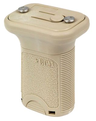 Bravo BravoGunfighter Vertical Grip Mod 3 for AR-15, Fits KeyMod Rail, Polymer, Flat Dark Earth Finish