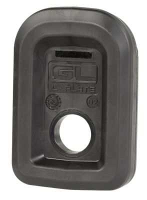 Magpul GL L-Plate for PMAG 17 GL9/15 GL9 Magazines, Polymer with Over Molded Rubber, Black
