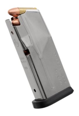 Magpul AMAG 10 Round 9mm Magazine for Sig P365, Silver, Stainless Steel