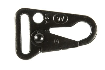 Blue Force Gear Sling Snap Hook, Black, Steel, 1 in. Sling Loop