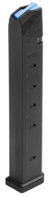 Leapers 33 Round 9mm Magazine for Glock, Black, Polymer/Steel
