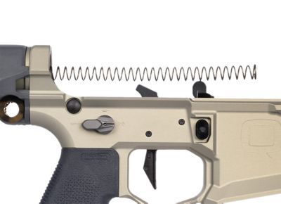 Q LLC Honey Badger Recoil Spring for AR-15, Silver, Stainless Steel