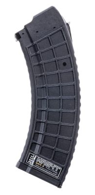 Xtech Tactical Gen2 30+1 Round 7.62x39mm Magazine for AK-47, Waffle, Black, Stainless Steel, XTT1152BLKMIL