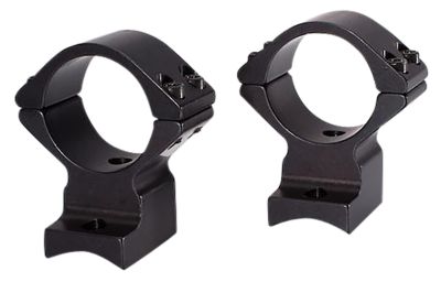 Talley Scope Mount/Ring Combo for Weatherby Mark V, 1 in. Tube, Medium, Non-Magnum (6 Lug), Black Anodized