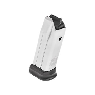 Springfield Armory 14 Round 9mm Luger Magazine for Springfield XD-M Elite Compact, Extended Base Pad, Stainless Steel