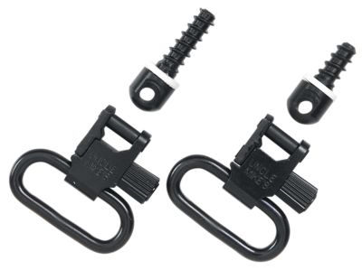 Uncle Mike's Super Swivel for Rifles w/Wood Forend, Quick Detach, 115 RGS, Tri-Lock, Blued, 1.25 in. Loop