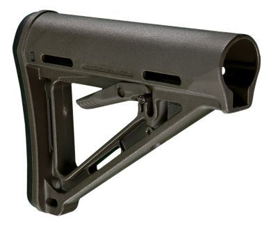 Magpul MOE Carbine Stock for AR-15/M16/M4 with Mil-Spec Tube (Tube Not Included), OD Green, Synthetic