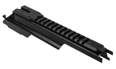 NCStar AK Micro Dot Mount and Rail Receiver Cover for AK-47, Gen 2, 9.50 in., Steel/Aluminum
