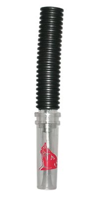 Haydels Pig Squealer Plastic Grunter Hog Call, Clear/Black