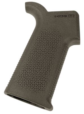 Magpul MOE SL Grip for AR-15, AR-10, M4, M16, M110, SR25, Aggressive Textured, OD Green Polymer