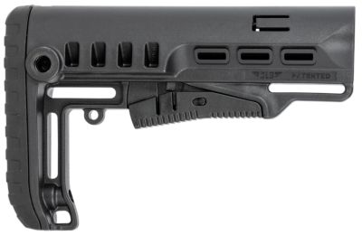 NCStar Tactical Stock, Mil-Spec, Collapsible, Black, Synthetic