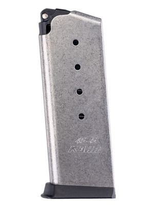 Kahr Arms 5 Round 45 ACP OEM Magazine for Kahr CM/PM, Stainless, Detachable