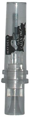 Haydels Wood Duck Squealer Plastic Open Duck Call, Clear