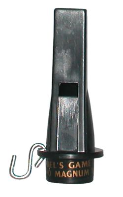 Haydels Magnum Plastic Mallard Drake/Pintail/Teal/Widgeon Whistle Duck Call, Black