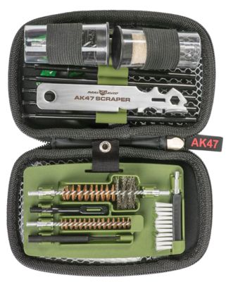 Real Avid/Revo Gun Boss Cleaning Kit for AK47, Green, Weather Proof Ballistic Nylon Case