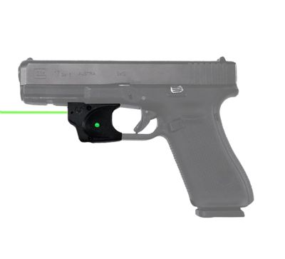 Viridian E-Series Green Laser Sight, Black, Fits Glock 17/19/34/45/47, Trigger Guard Mount