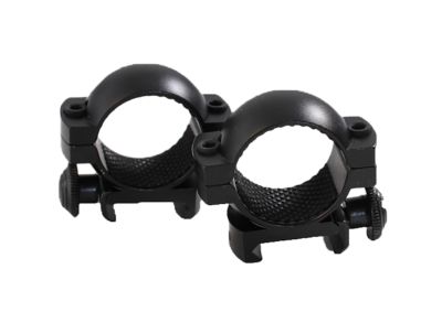 Traditions Scope Rings, 1 in. Tube, Medium, Weaver, Matte Black, Aluminum