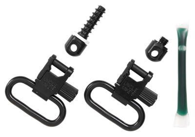 Uncle Mike's Fore End Band Swivel Set for Tube Magazine Leaver Action Rifles/Carbines/Mossberg 500 Shotguns, Quick Detach