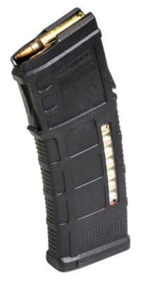 Magpul PMAG GEN M3 30 Round 5.56x45mm NATO Magazine for Steyr Arms AUG/F88/F90, Detachable w/Capacity Window, Black, Polymer