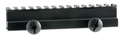Weaver Mounts Single Rail Flat Top Tactical Mount for AR-15/M16, Black, Aluminum