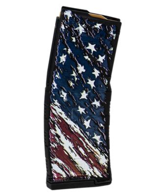 Amend2 MOD-3 30 Round 5.56 NATO Magazine for AR-15, American Flag, Polymer