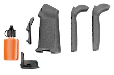 Magpul MIAD Type 1 Gen 1.1 Grip Kit for AR-Platform, Polymer, Aggressive Textured, Gray