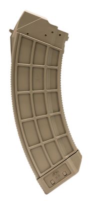 US Palm Standard 30+1 Round 7.62x39mm Magazine for AK-47, Flat Dark Earth, Polymer