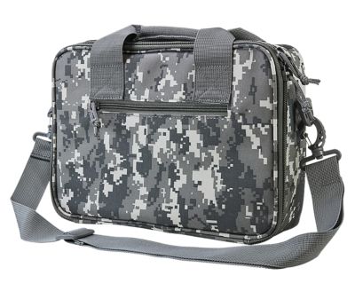 NCStar 2-Pistol VISM Range Bag with Magazine Pouches, Digital Camo
