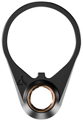 Radian Weapons Ultralight QD End Plate for AR-15/M16, Billet, 6061-T6 Aluminum, Titanium QD Swivel Cup, Black Anodized