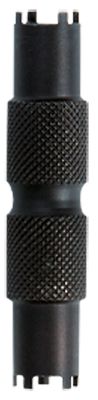 Real Avid/Revo Front Sight Adjuster, Stainless Steel, Black