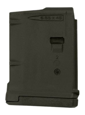 Magpul PMAG GEN M3 10 Round 5.56x45mm/223 Rem Magazine for AR-15/M4, OD Green, Polymer