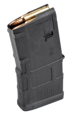Magpul PMAG GEN M3 20 Round 223 Rem/5.56x45mm NATO Magazine for AR-15/M16/M4, Black, Polymer