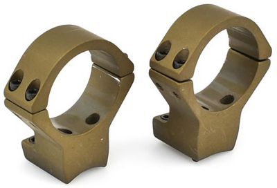 Talley Scope Mount/Ring Combo for Browning X-Bolt, 34mm Tube, High, 0 MOA, Burnt Bronze, Aluminum