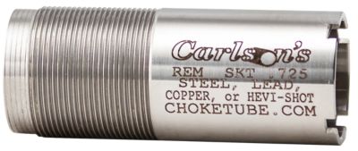 Carlsons Choke Tube for Remington, 12 Gauge, Skeet, Flush, Stainless Steel