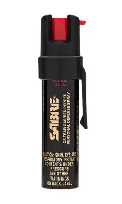 Sabre P22 Pocket Unit Pepper Spray, Range 8-10 ft. Range, 0.75 oz.