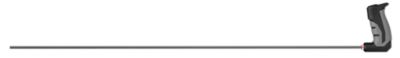 Real Avid/Revo .30 Caliber Bore-Max Carbon Fiber Smart Rod Rifle Cleaning Rod with Wall Hanger, 36 in.