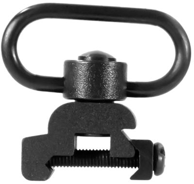 Aim Sports Sling Rail Mount, 1.41 in., Black Anodized, Quick Detach w/Push Button, Aluminum Picatinny/Weaver