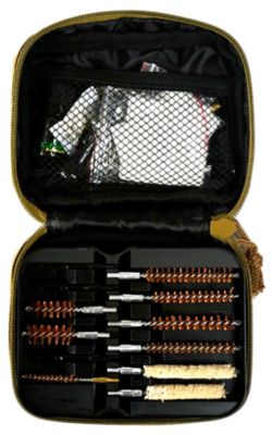 Clenzoil Field and Range Cleaning Kit for Multi-Caliber Rifles, Tan, 21 pc.