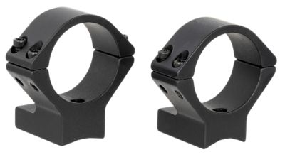 Talley Scope Mount/Ring Combo for Winchester Model 70, 30mm Tube, Low, 0 MOA, Black, Aluminum