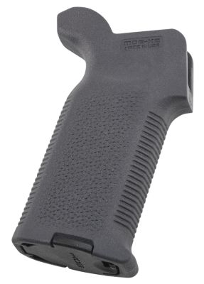 Magpul MOE-K2 Grip for AR-15, AR-10, M4, M16, M110, SR25, Aggressive Textured, Gray Polymer
