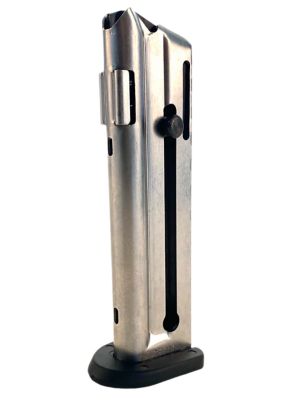 Walther Arms 10 Round 22 LR Magazine for Walther P22Q, Black, Steel