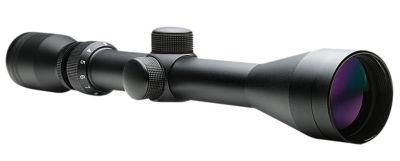 NCStar 3-9x 40mm STR Rifle Scope, 1 in. Tube, P4 Sniper Reticle, Powder Coat, Black