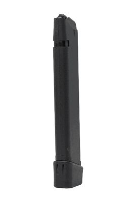 KCI USA INC 31 Round 40 S&W Magazine for Glock 22/23/24/27/35, Black, Hardened Steel/Polymer