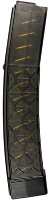 Grand Power 30 Round 9mm Luger Magazine for Stribog, Translucent Smoke, Polymer