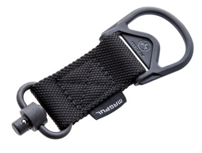 Magpul MS1/MS3 QD Sling Adapter for AR-15/M4/M16/AK-Platform/AKM, Steel, Maganese Phosphate Black Finish, Polymer Hardware